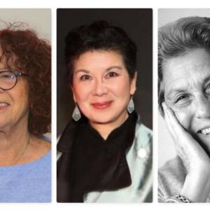 The guest speakers at the Francis Perkins Center’s seventh annual Public Policy Forum are, from left, Bat-Ami Zucker, Manli Ho and Dr. Judith Goldstein. Courtesy photos