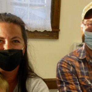 Common Road residents Patty Stewart Parker and Justin Parker. ART MAYERS/Wiscasset Newspaper