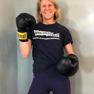 Catherine Stecher, a certified Rock Steady instructor. Courtesy of BRYMCA