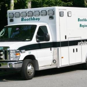 Boothbay Region Ambulance Service is one of the recipients of First National Bank’s recent donations. File photo