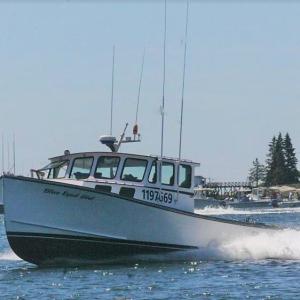 Fastest Working Lobster Boat-Boothbay in 2019 was Andrew Taylor’s Blue-Eyed Girl. File photo