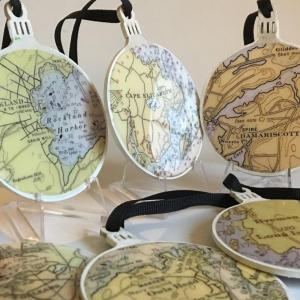 Local artisan Mira Coleman's "Whimsy" ornaments and jewelry will be featured at the July 10 craft fair. Courtesy of