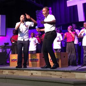 The Hope Haitian Choir will perform on the Boothbay Common on Sunday, Aug. 1 at 6 p.m. Courtesy of Barb House