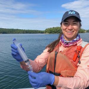 University of Maine graduate student Rachel Presley is one of four featured speakers for this summer’s science talks at the Darling Marine Center in Walpole. Courtesy of DMC