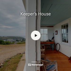 Screenshot of the keeper’s house virtual tour. Courtesy of Kristen Levesque