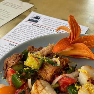 Scallop Panzanella. Ben Martens photo