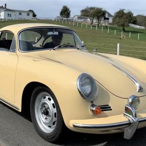 This 1965 Porsche 356C from New Harbor, the last 356 model produced, is scheduled to appear at the 2021 OBD Vintage Car Show on Saturday, Aug. 14 in Bristol. Courtesy of Jeff Friedman