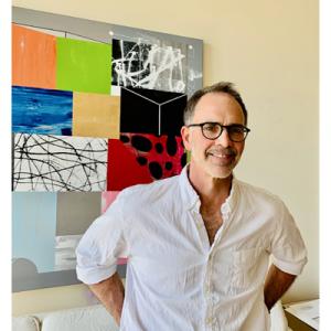 Meet abstract painter Tom Flanagan and see his work at Trifles I, during Wiscasset Art Walk Aug. 26, 5-8 p.m. Courtesy of Carver Hill Gallery