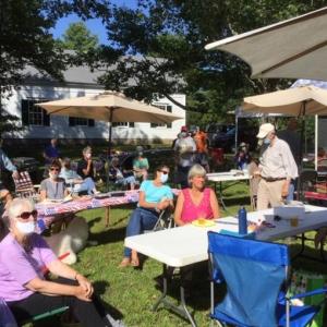 A scene from a past Labor Day picnic. Courtesy of Jeff Tarbox