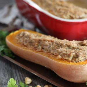 Stuffed squash. Courtesy of University of Maine Cooperative Extension