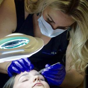 Ashley Kate James at work. Courtesy photo