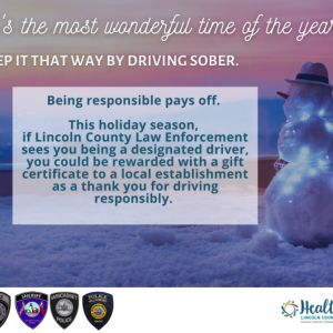 Driving Responsibly Flyer. Courtesy photo