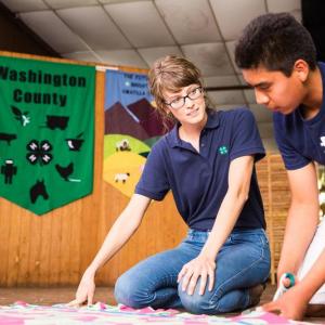 A 4-H project underway. Courtesy of University of Maine Cooperative Extension