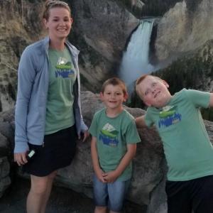 Since 2017, Ashley Marshall has taken her boys Jace and Jax on trips visiting 47 states. Courtesy photo