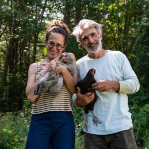 Erica Berman and Alain Ollier of Veggies to Table. Kelsey Kobik photo