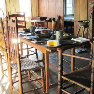 The kitchen interior at the Chapman-Hall House, where Marie Erskine will discuss herb gardens on May 14. Courtesy of LCHA