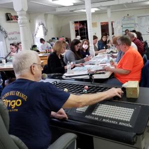 PIE raises funds at Huntoon Hill Grange April 5. Kim
Averill photo