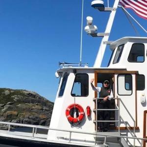Captain Terry Arford. Courtesy of Friends of Windjammer Days