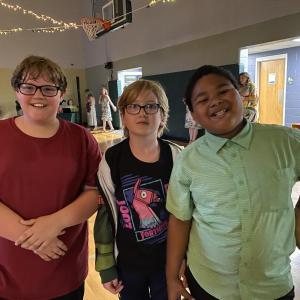 Christopher Lincoln, Xavier Ordung and Kamarion Bragdon. Kristy Lincoln photo