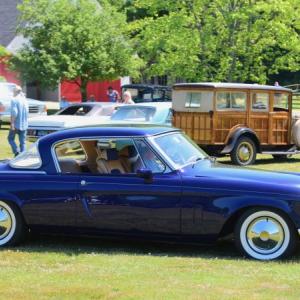 The 1954 Studebaker Starlight Coupe. Bob Crink photo a