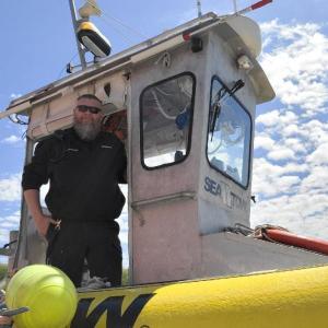 Brandon Wilkins of Sea Tow Portland recently saved a kayaker near Squirrel Island. Courtesy of Brandon Wilkins