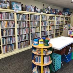Children’s reading area at the Wiscasset Public Library. Courtesy photo