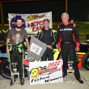 Pro Stock top three winners. Courtesy of Peter Taylor petespicks@smugmug.com