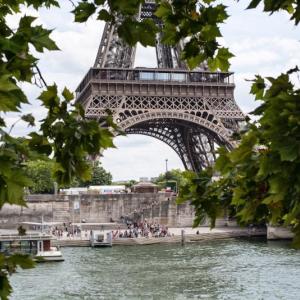 Eiffel Tower from the Seine River. Courtesy of Erica Berman