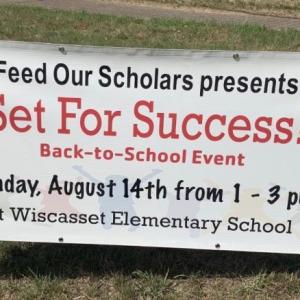 Wiscasset’s Set for Success event returns Aug. 14 with pre-kindergarten through grade five students filling a backpack full of school supplies. The event runs from 1 to 3 p.m. at the elementary school. BILL PEARSON/Boothbay Register