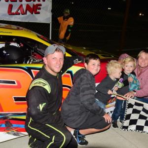 Late Model winner Will Collins. Peter Taylor photo