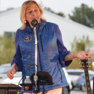 Gov. Janet Mills spoke Saturday, Oct. 15. at a campaign rally hosted by the Lincoln County Democratic Committee. Bob Crink photo