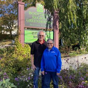 Boothbay Region Greenhouses owners Bob and Kitty Boyd are retiring after 40 years. JOSEPH CHARPENTIER/Boothbay Register