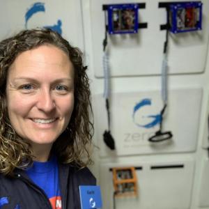 Teacher in space Karin Iuzzolino-Paquin. Courtesy photo