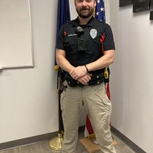 Jonathan Barnes is Wiscasset’s school resource officer. EDNA MILLER/Wiscasset Newspaper