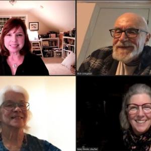 On Jan. 26, the Lincoln County Democratic Committee elected four officers to serve two-year terms each.
Top, from left, Chair Kelli Whitlock Burton of Waldoboro and Vice Chair Rich Livingston of Bremen; bottom, from left, Secretary Julie Tenan of Newcastle and Treasurer Mary Devlin of Damariscotta. Courtesy photo