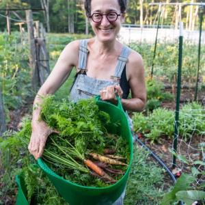Erica Berman, founder of Veggies To Table. Courtesy of Kelsey Kobik