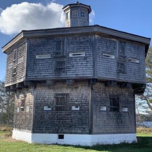 Fort Edgecomb is a blockhouse built in 1809 to protect the Sheepscot River coast against British naval raids. BILL PEARSON/Boothbay Register