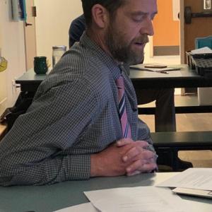 Edgecomb Principal Tom Landberg reported March 13 during the school committee meeting, he would like to expand the after-school program from three to five days, but the program lacks enough staffing and volunteers. BILL PEARSON/Boothbay Register