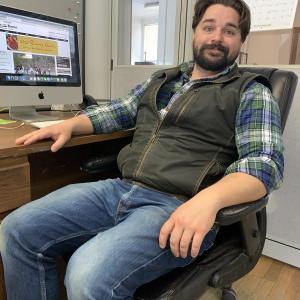 Frederick “Fritz” Freudenberger has joined the reporting staff of the Boothbay Register/Wiscasset Newspaper. KEVIN BURNHAM/Boothbay Register