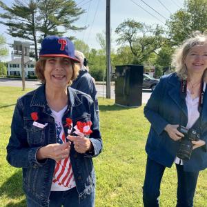 Faye Shea, left, and Ann Scanlan. SUSAN JOHNS/Wiscasset Newspaper