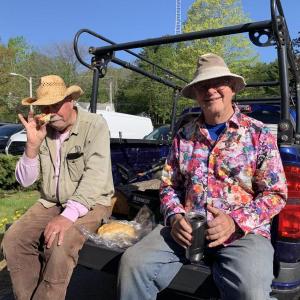 Peter Arnold, left, and Larry Flowers. SUSAN JOHNS/Wiscasset Newspaper