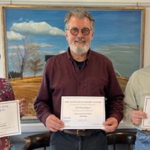 From left, Alna selectmen Coreysha Stone, Ed Pentaleri and Steven Graham. Courtesy photo