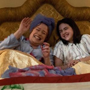 Kathy Bates and newcomer Abby Ryder Fortson in a scene from ““Are You There God? It’s Me, Margaret” opening May 26 at Harbor Theater. Courtesy of the venue
