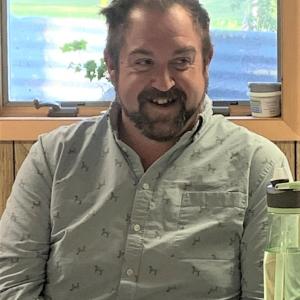 Selectman Michael Maxim attends his first meeting since being elected May 20. BILL PEARSON/Boothbay Register