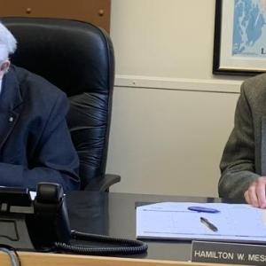 County commissioners voted June 6 to table a site and structural assessment bid examining the sheriff department’s building. BILL PEARSON/Boothbay Register