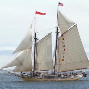 Heritage returns for another Boothbay Harbor Windjammer Days Festival in 2023. She has been among the visiting ships since the early years. File photo