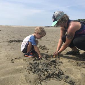 Learn to dig clams with KELT on Tuesday, Aug. 8 at Reid State Park in Georgetown. Fun for all ages! KELT photo