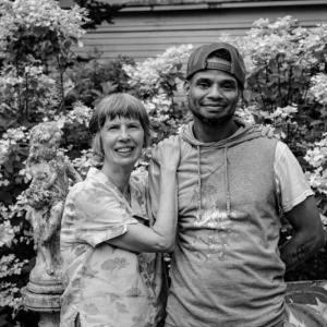 Lucia Droby with son Jon. Charles Richards/Healthy Lincoln County’s 716 Candles Project