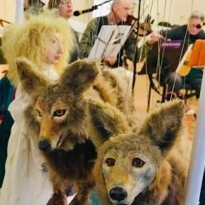 “Coyote and the Boy, Ben” comes to the Hidden Valley Nature Center in September. Courtesy of Song Dog Puppeteers