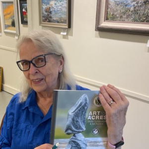 Southport artist Sue Heil Kibbe’s watercolor paintings are Saltwater Artists Gallery. Courtesy of the venue